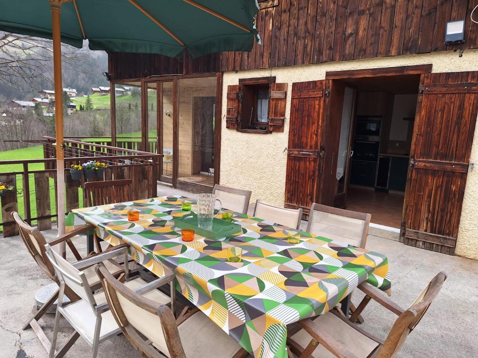 La Coufa, Spacieux Duplex En Chalet, Terrasse, Jardin, Vues Montagnes Ла Жиета Екстериор снимка