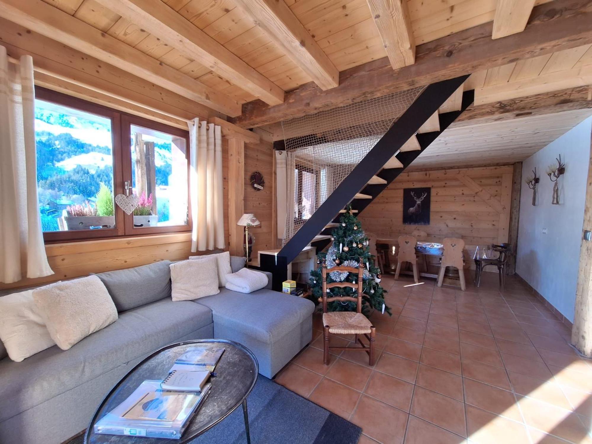 La Coufa, Spacieux Duplex En Chalet, Terrasse, Jardin, Vues Montagnes Ла Жиета Екстериор снимка